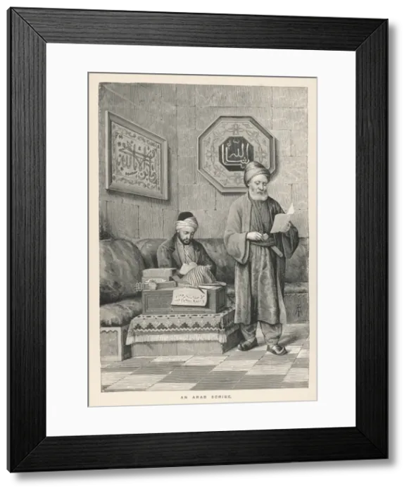 Framed Print : Egyptian Scribe Framed Print : Egyptian Scribe