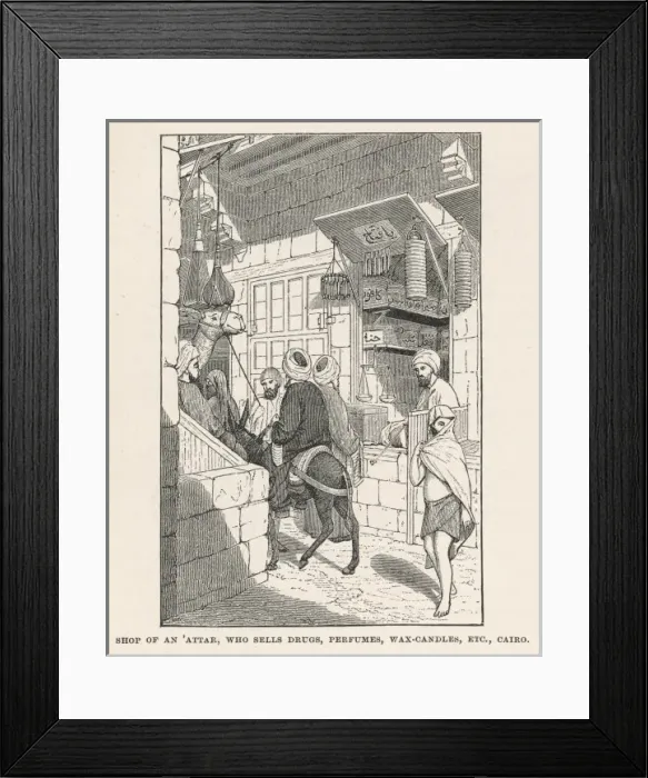 Framed Print : Perfume Seller Framed Print : Perfume Seller