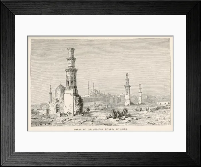 Framed Print : Cairo Tombs Caliphs Framed Print : Cairo Tombs Caliphs