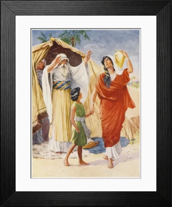 Framed Print : Hagar Expelled Framed Print : Hagar Expelled