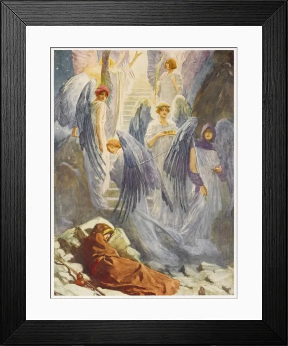 Framed Print : Jacobs Dream Framed Print : Jacobs Dream