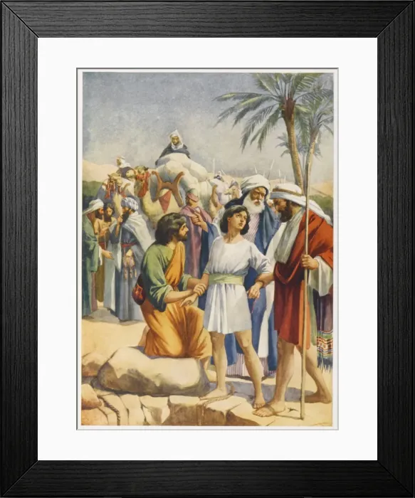 Framed Print : Joseph is Sold Framed Print : Joseph is Sold