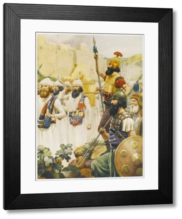 Framed Print : Joshua at Jericho Framed Print : Joshua at Jericho