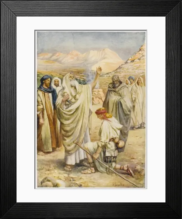 Framed Print : David Anointed Framed Print : David Anointed
