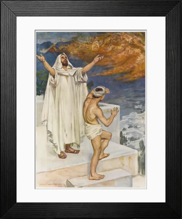 Framed Print : Elisha Protected Framed Print : Elisha Protected
