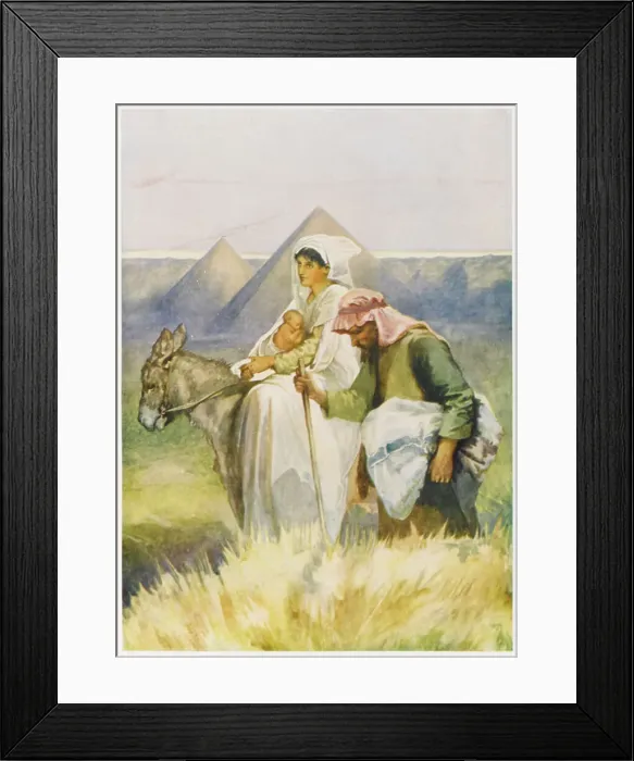 Framed Print : Jesus into Egypt Framed Print : Jesus into Egypt