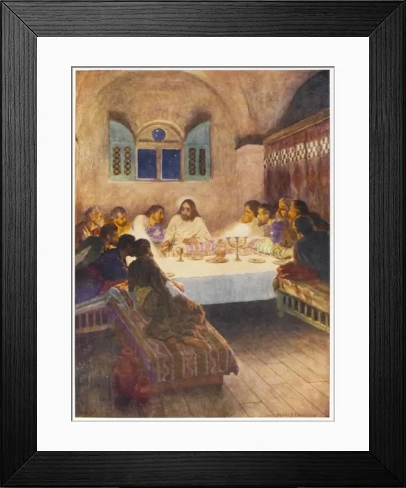 Framed Print : The Last Supper Framed Print : The Last Supper