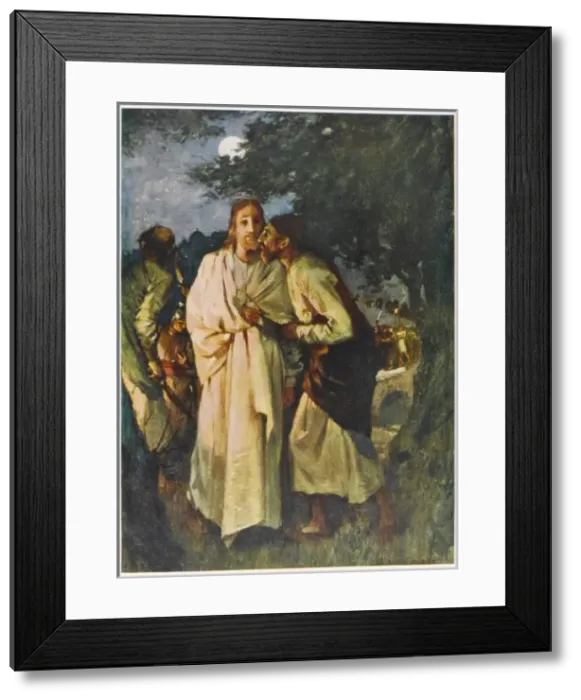 Framed Print : Jesus is Betrayed Framed Print : Jesus is Betrayed