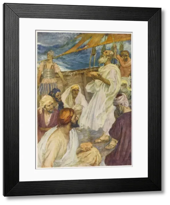 Framed Print : Paul Goes to Rome Framed Print : Paul Goes to Rome