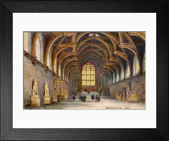 Framed Print : Westminster Hall Framed Print : Westminster Hall