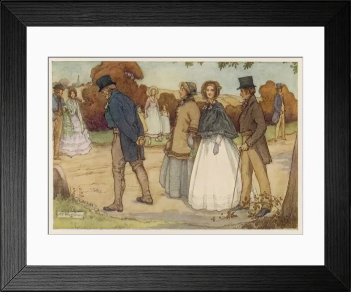 Framed Print : Cousin Phillis Framed Print : Cousin Phillis
