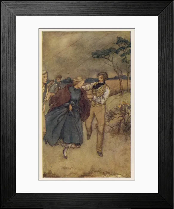 Framed Print : Cousin Phillis Framed Print : Cousin Phillis