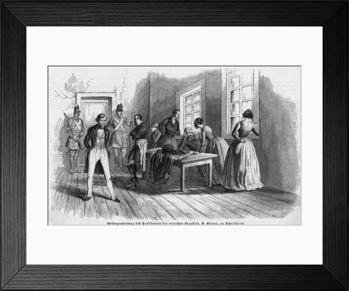 Framed Print : Struve in Prison Framed Print : Struve in Prison