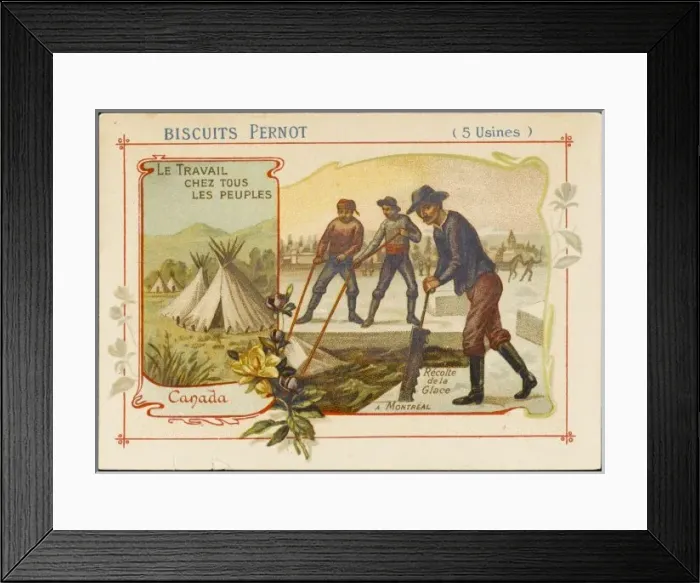 Framed Print : Canada - Cutting Ice Framed Print : Canada - Cutting Ice