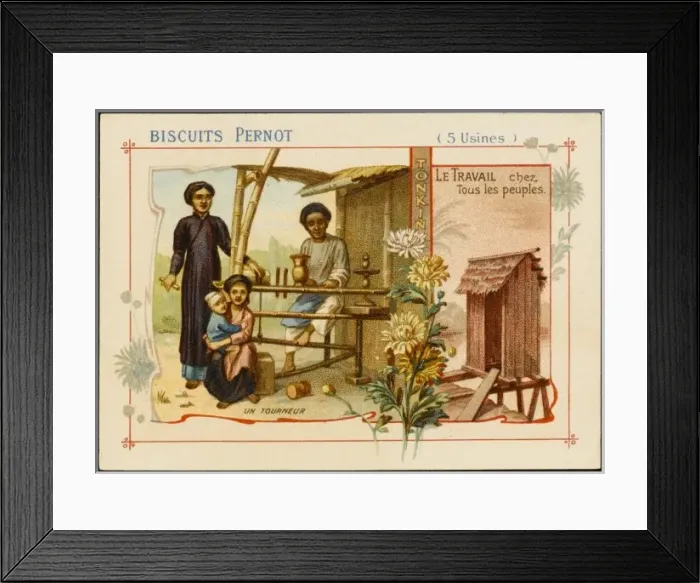 Framed Print : Vietnam Woodworker Framed Print : Vietnam Woodworker
