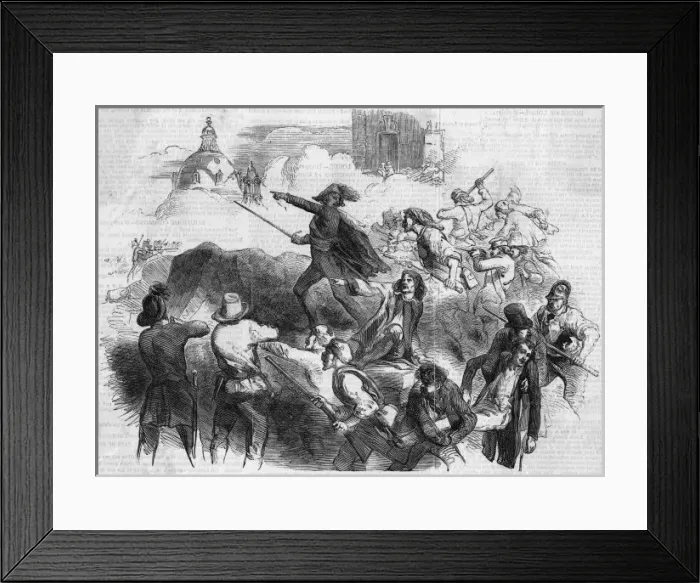 Framed Print : Dresden Insurgents Framed Print : Dresden Insurgents