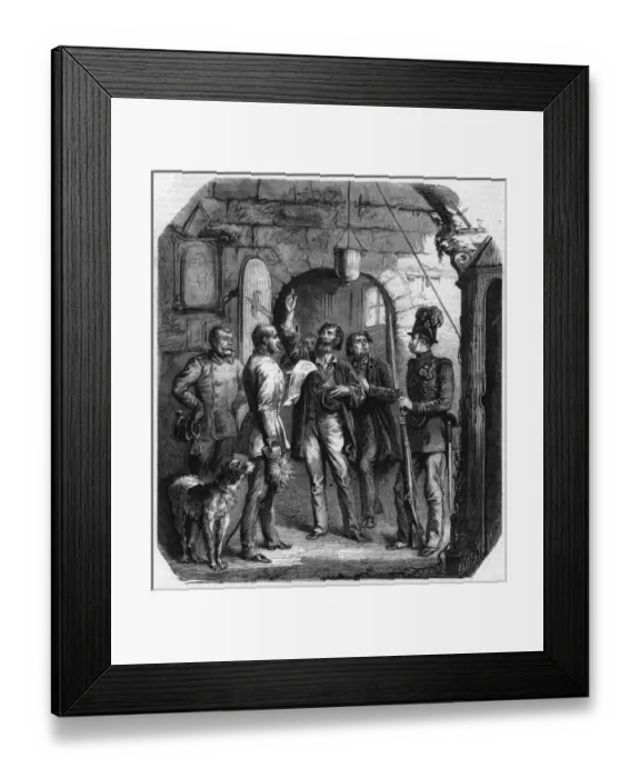 Framed Print : Austrian Prisoners Framed Print : Austrian Prisoners