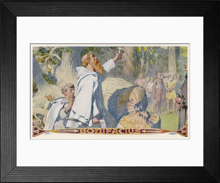 Framed Print : Boniface in Germany