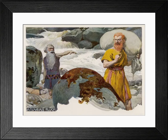 Framed Print : Loki as a Serpent Framed Print : Loki as a Serpent