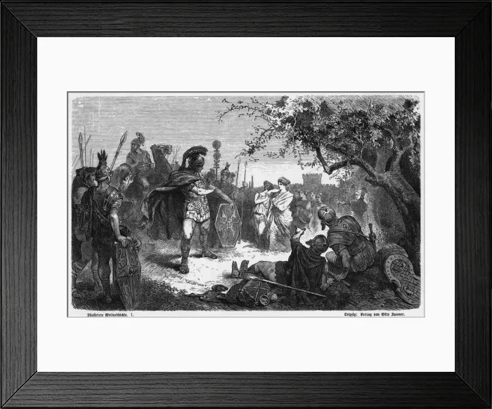 Framed Print : Coriolanus Listens Framed Print : Coriolanus Listens