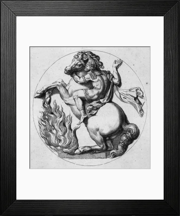 Framed Print : Marcus Curtius - 2 Framed Print : Marcus Curtius - 2