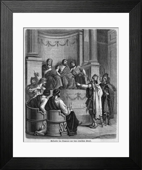 Framed Print : Pergamos Asks Help Framed Print : Pergamos Asks Help