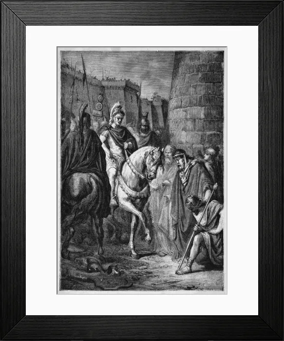 Framed Print : Metellus at Thebes Framed Print : Metellus at Thebes