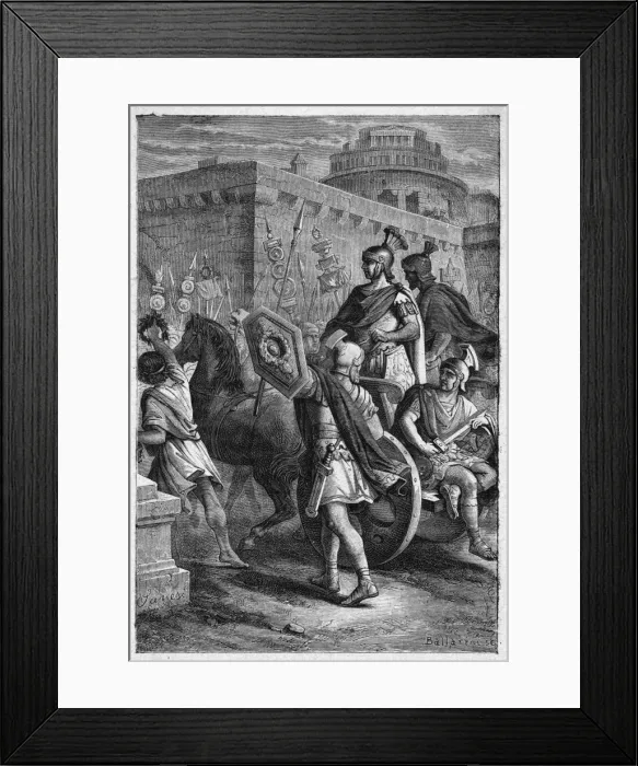 Framed Print : Triumph of Pompeius Framed Print : Triumph of Pompeius