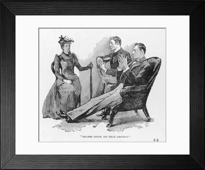 Framed Print : Holmes / Copper Beeches Framed Print : Holmes / Copper Beeches