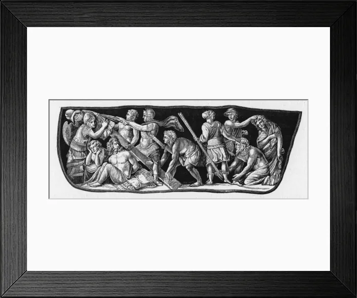 Framed Print : Barbarians Maltreated Framed Print : Barbarians Maltreated