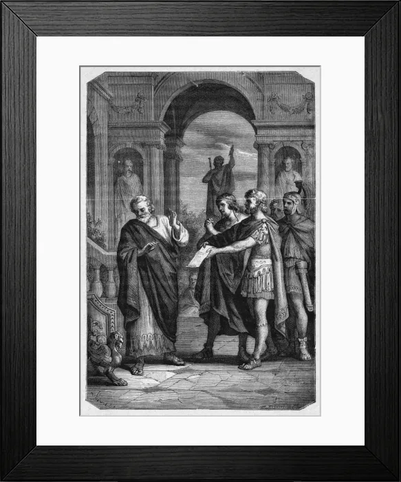 Framed Print : Giordanus Refuses Framed Print : Giordanus Refuses
