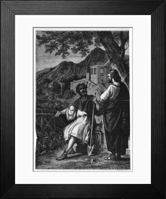 Framed Print : Diocletian Retires Framed Print : Diocletian Retires