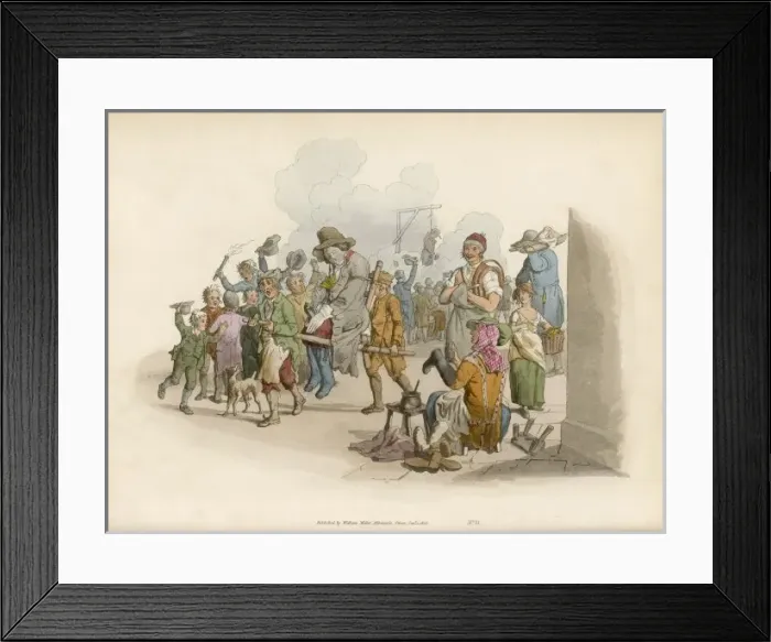 Framed Print : Pyne - Guy Fawkes Framed Print : Pyne - Guy Fawkes