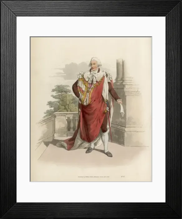 Framed Print : Pyne - Peer of the Realm Framed Print : Pyne - Peer of the Realm