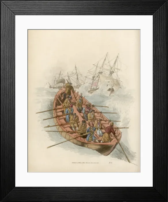 Framed Print : Pyne - Life Boat Framed Print : Pyne - Life Boat