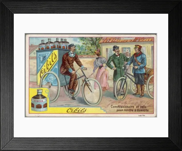Framed Print : Delivery Cycles Framed Print : Delivery Cycles