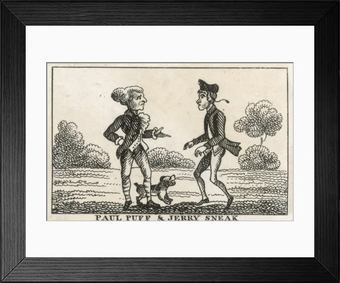 Framed Print : Paul Puff & Jerry Sneak Framed Print : Paul Puff & Jerry Sneak