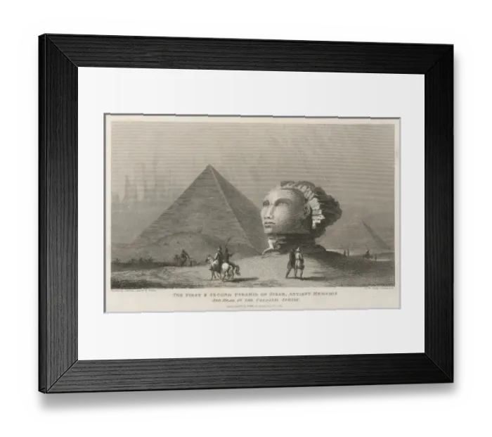 Framed Print : The Sphinx in 1813 Framed Print : The Sphinx in 1813