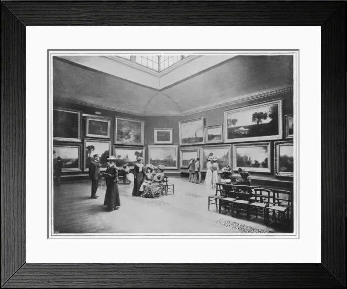 Framed Print : National Gallery 1900 Framed Print : National Gallery 1900