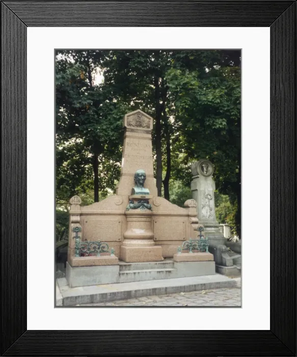 Framed Print : Grave of Hehnemann Framed Print : Grave of Hehnemann