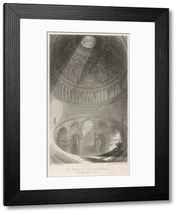 Framed Print : St Pauls Whisper Gallery Framed Print : St Pauls Whisper Gallery