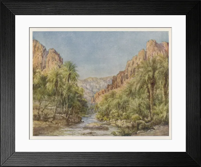 Framed Print : Algerian Scenery Framed Print : Algerian Scenery