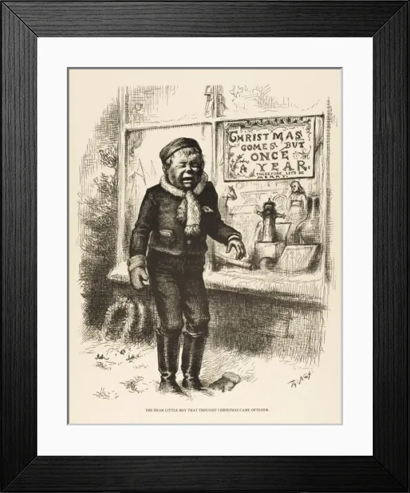 Framed Print : Christmas once a Year Framed Print : Christmas once a Year