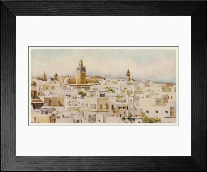 Framed Print : Tunis Rooftops Framed Print : Tunis Rooftops