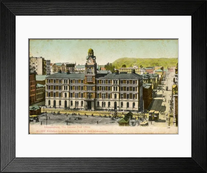 Framed Print : Johannesburg Post Office Framed Print : Johannesburg Post Office