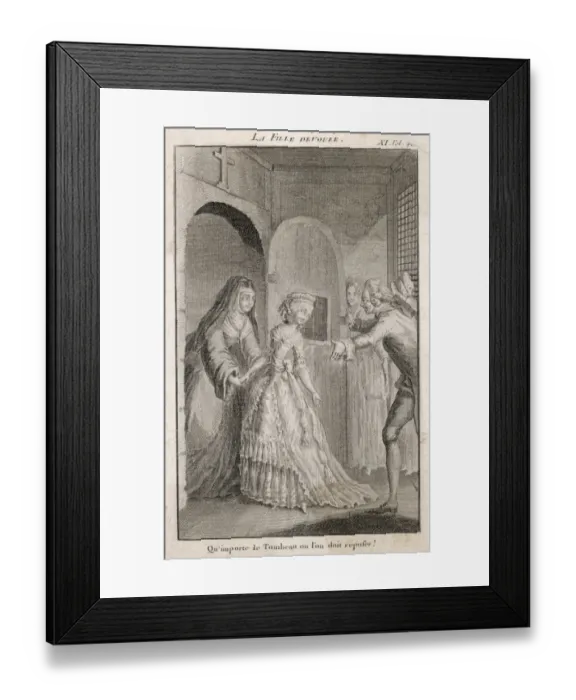 Framed Print : Nun Enters Convent Framed Print : Nun Enters Convent