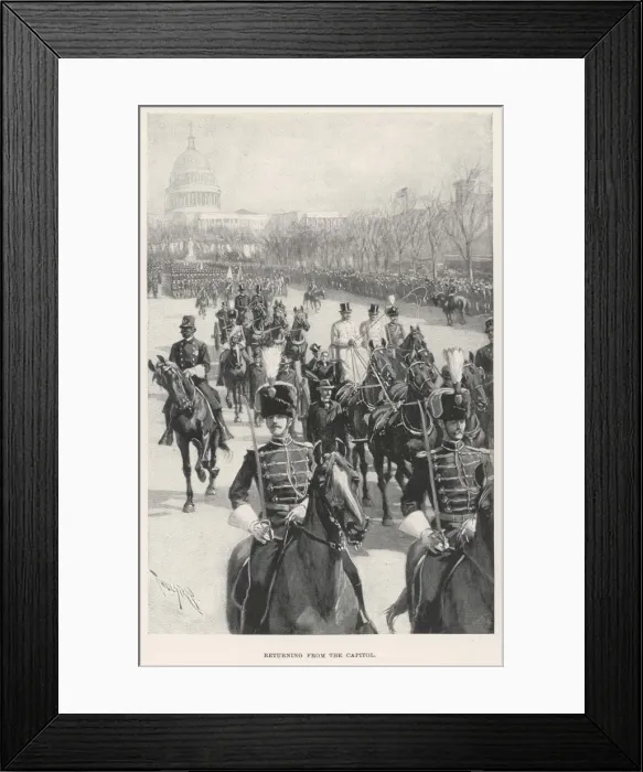 Framed Print : Mckinley Inaugurated 2 Framed Print : Mckinley Inaugurated 2