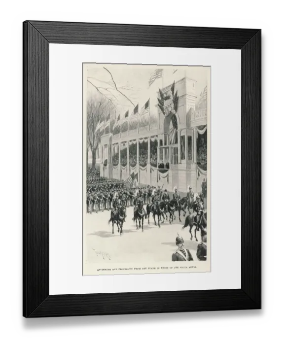Framed Print : Mckinley Inaugurated 3 Framed Print : Mckinley Inaugurated 3