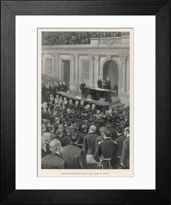 Framed Print : Mckinley Inaugurated 5 Framed Print : Mckinley Inaugurated 5