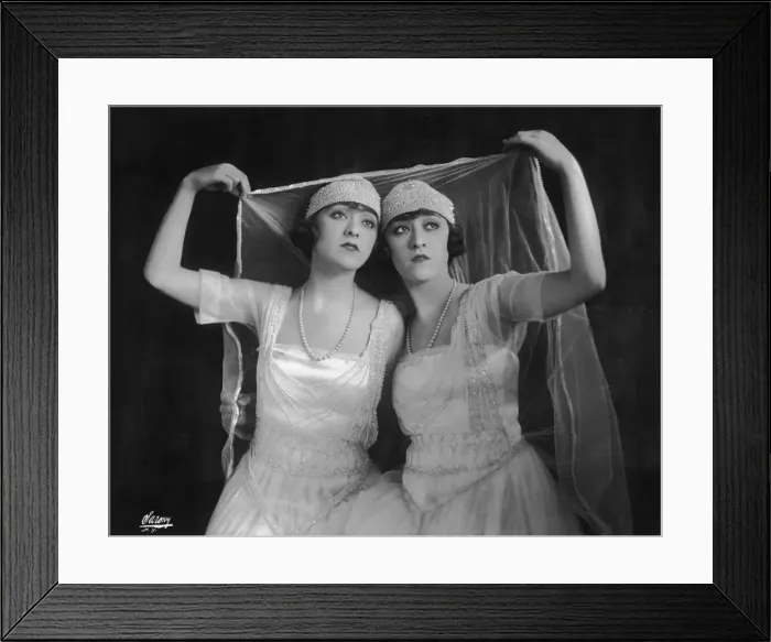 Framed Print : The Dolly Sisters, USA Framed Print : The Dolly Sisters, USA